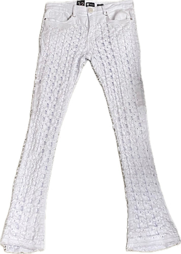 MEN’S WAIMEA STACKED FIT WHITE JEANS