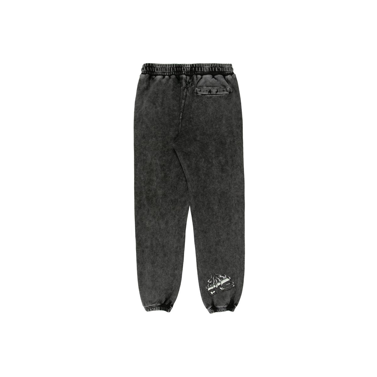 Heaven Can Wait Reaper Fleece Sweatpant With Engineered Screenprint