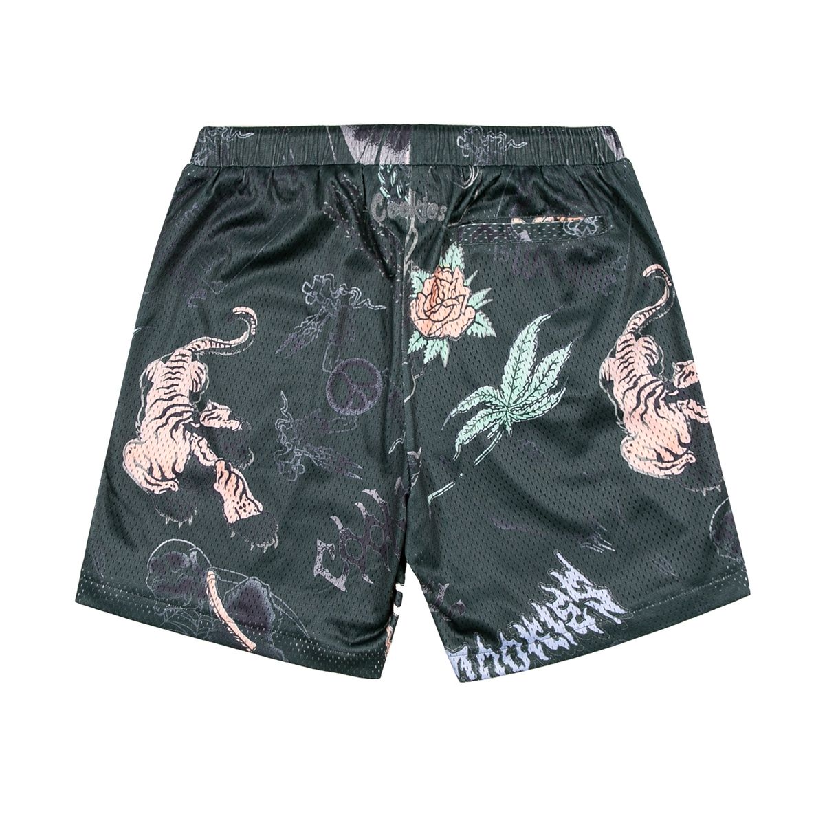 Heaven Can Wait Vaca All Over Print Mesh Short