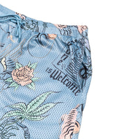 Heaven Can Wait Vaca All Over Print Mesh Short
