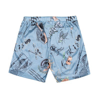 Heaven Can Wait Vaca All Over Print Mesh Short