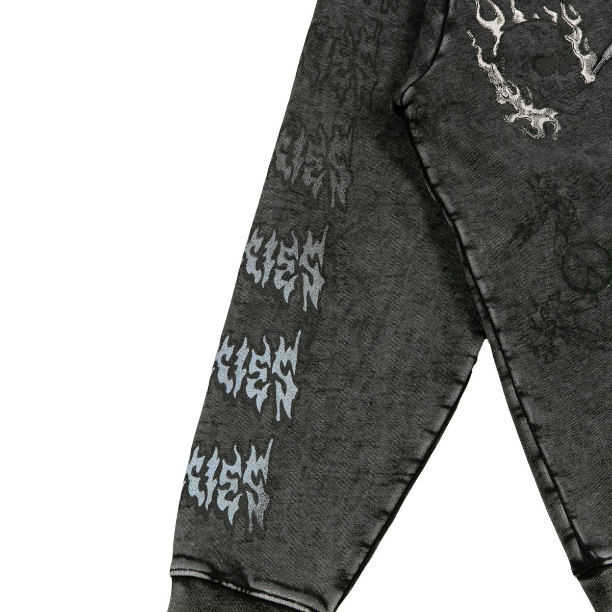Heaven Can Wait Reaper Bones Full Zip Hoodie