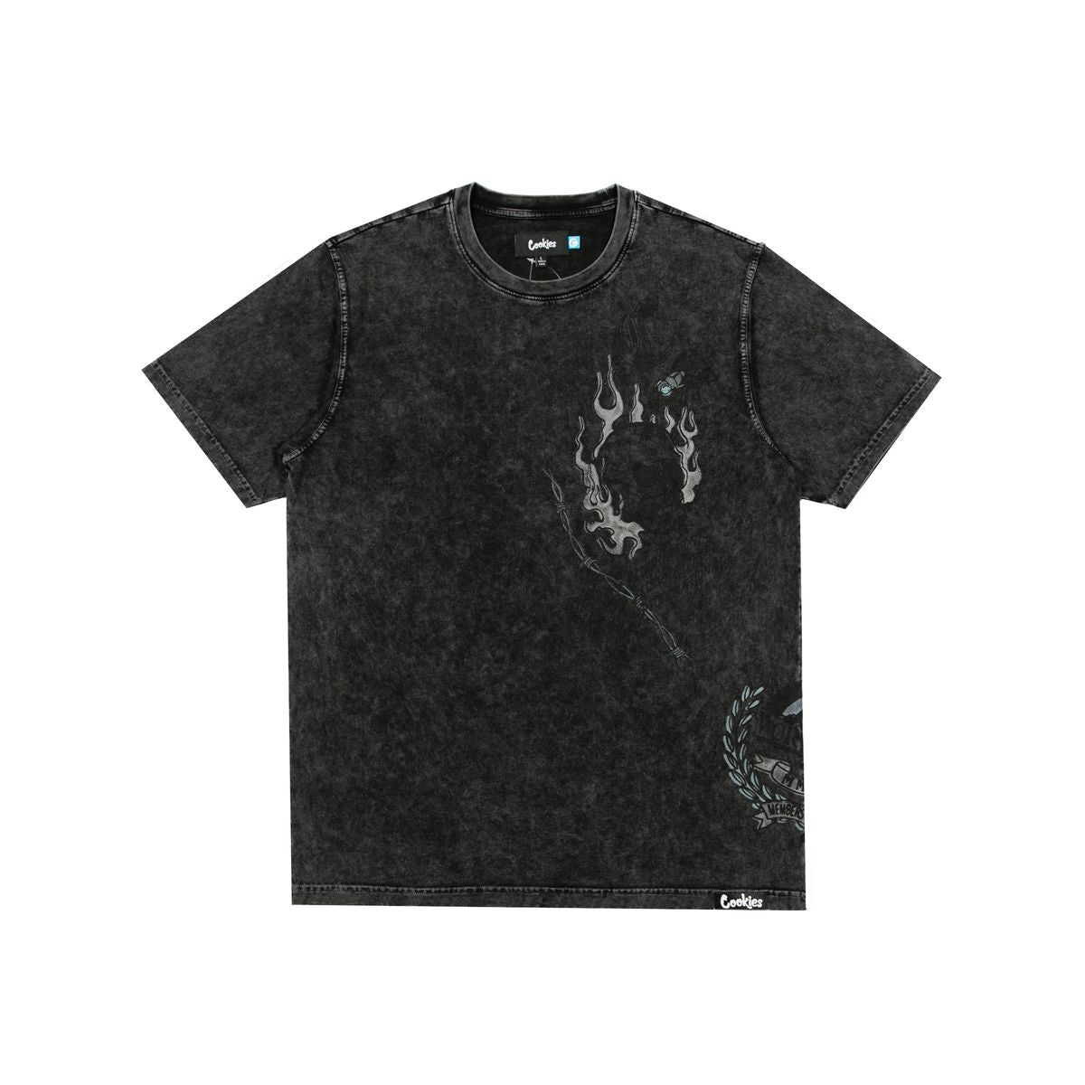 Heaven Can Wait Diss Placement SS Knit With Engineered Screenprint