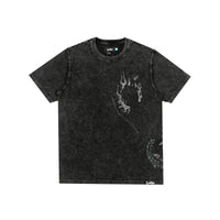 Heaven Can Wait Diss Placement SS Knit With Engineered Screenprint