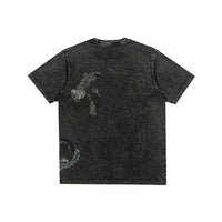 Heaven Can Wait Diss Placement SS Knit With Engineered Screenprint