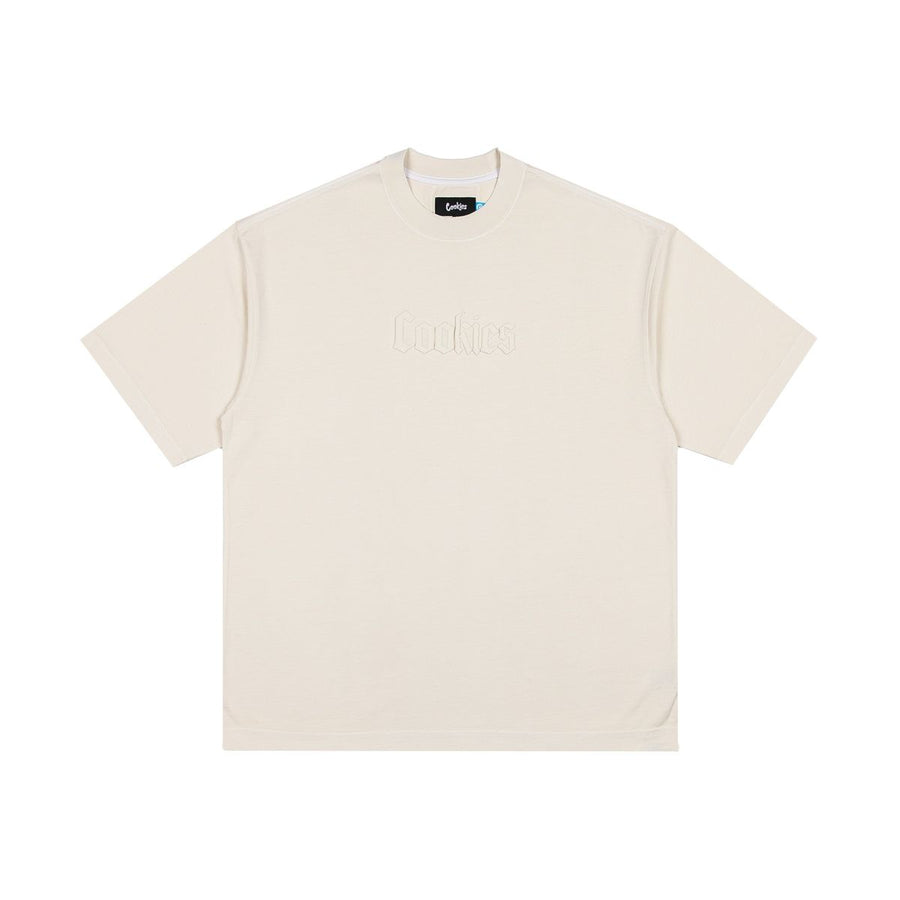 Core SS Knit With Dropped Shoulder and Puff Print (CM253KST15)