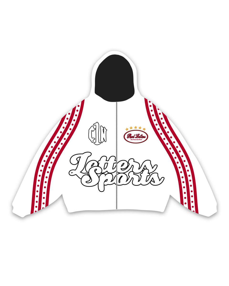 C1N x RL Zip Up - White