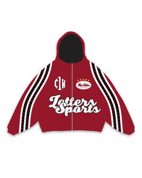 C1N x RL Zip Up - Red