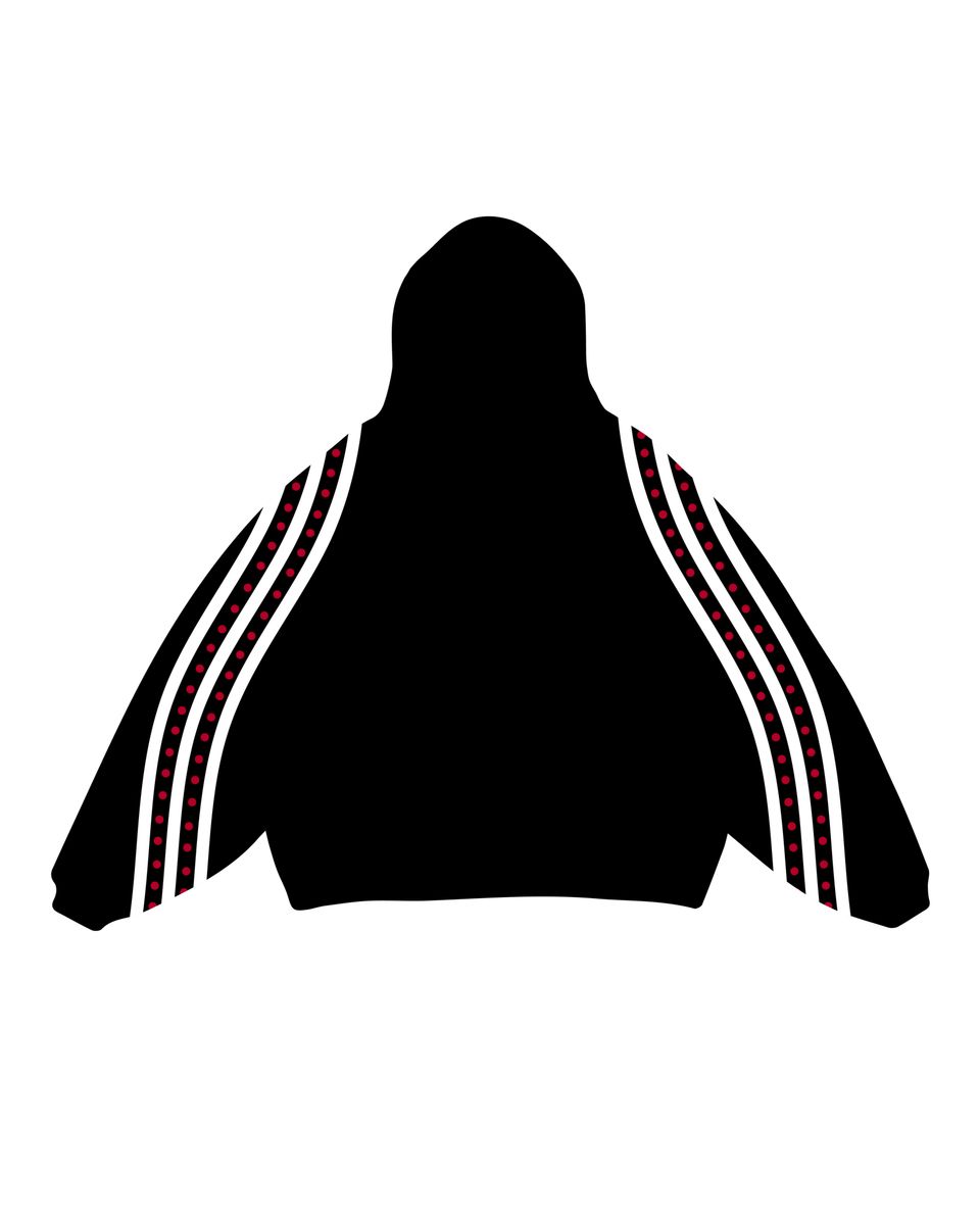 C1N x RL Zip Up - Black