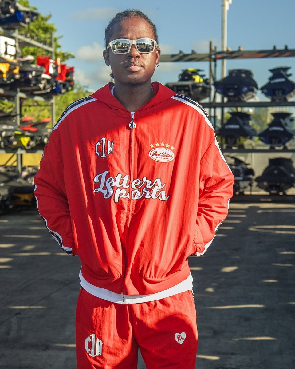 C1N x RL Zip Up - Red
