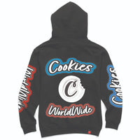 Worldwide Airbrush Pullover Hoodie black (CM261HFP01)