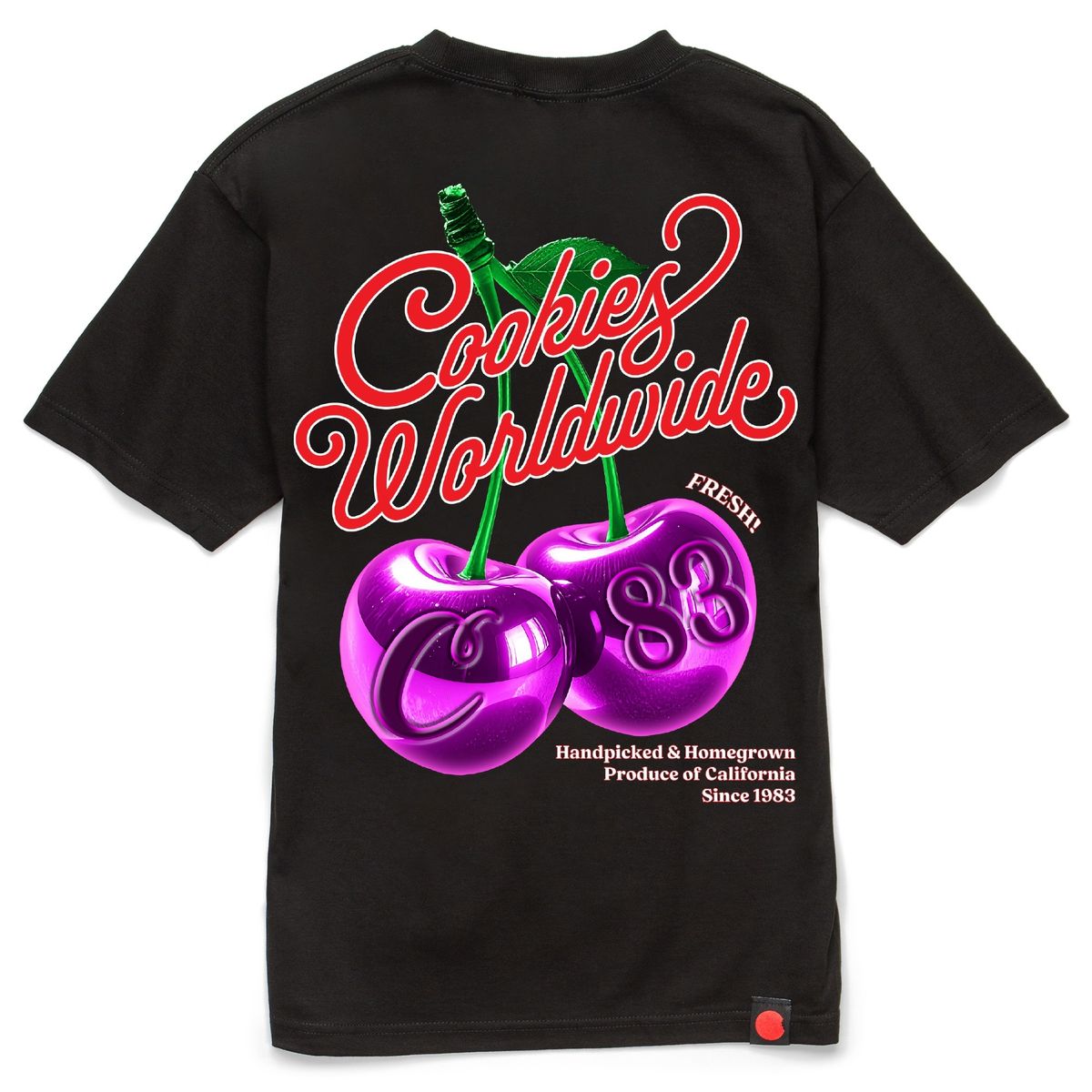 Cherry On Top SS Tee black (CM261TSP35)