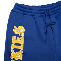 Cookies Athletics Blue Fleece Shorts - Comfortable Streetwear Sweat Shorts CM261BKS03