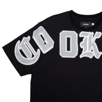 Cookies Athletics Mixed SS Knit BLACK (CM261KST06)
