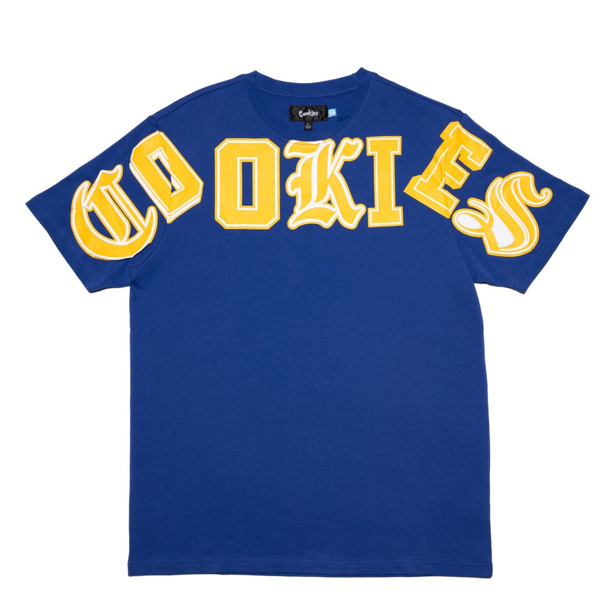 Cookies Athletics Mixed SS Knit blue (CM261KST06)