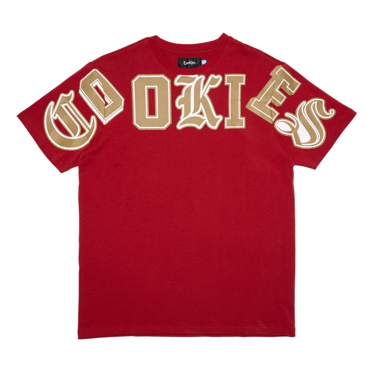 Cookies Athletics Mixed SS Knit RED (CM261KST06)
