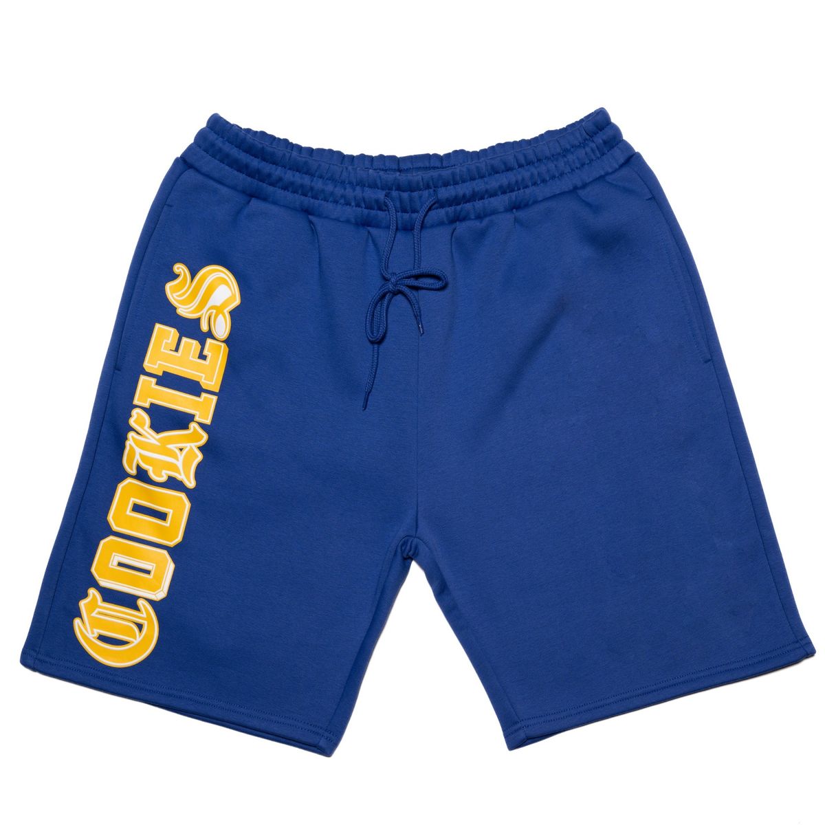 Cookies Athletics Blue Fleece Shorts - Comfortable Streetwear Sweat Shorts CM261BKS03