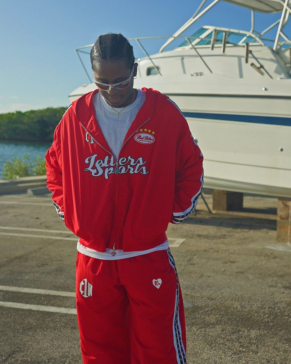 C1N x RL Zip Up - Red