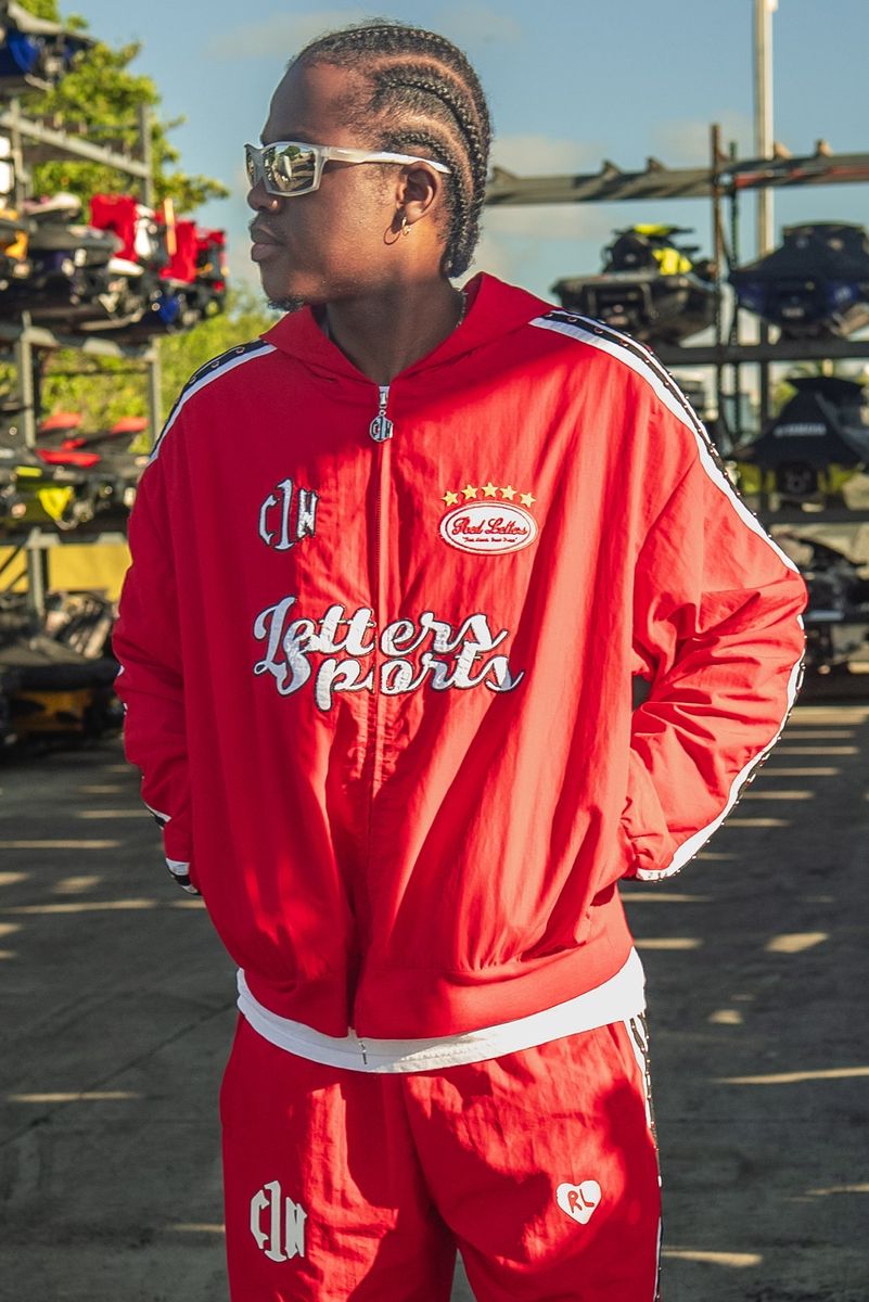 C1N x RL Zip Up - Red