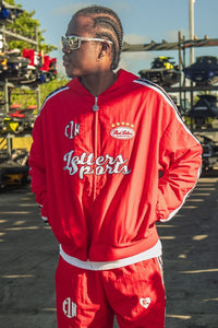 C1N x RL Zip Up - Red