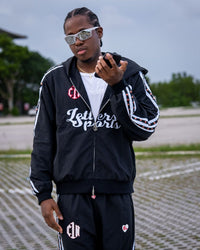 C1N x RL Zip Up - Black