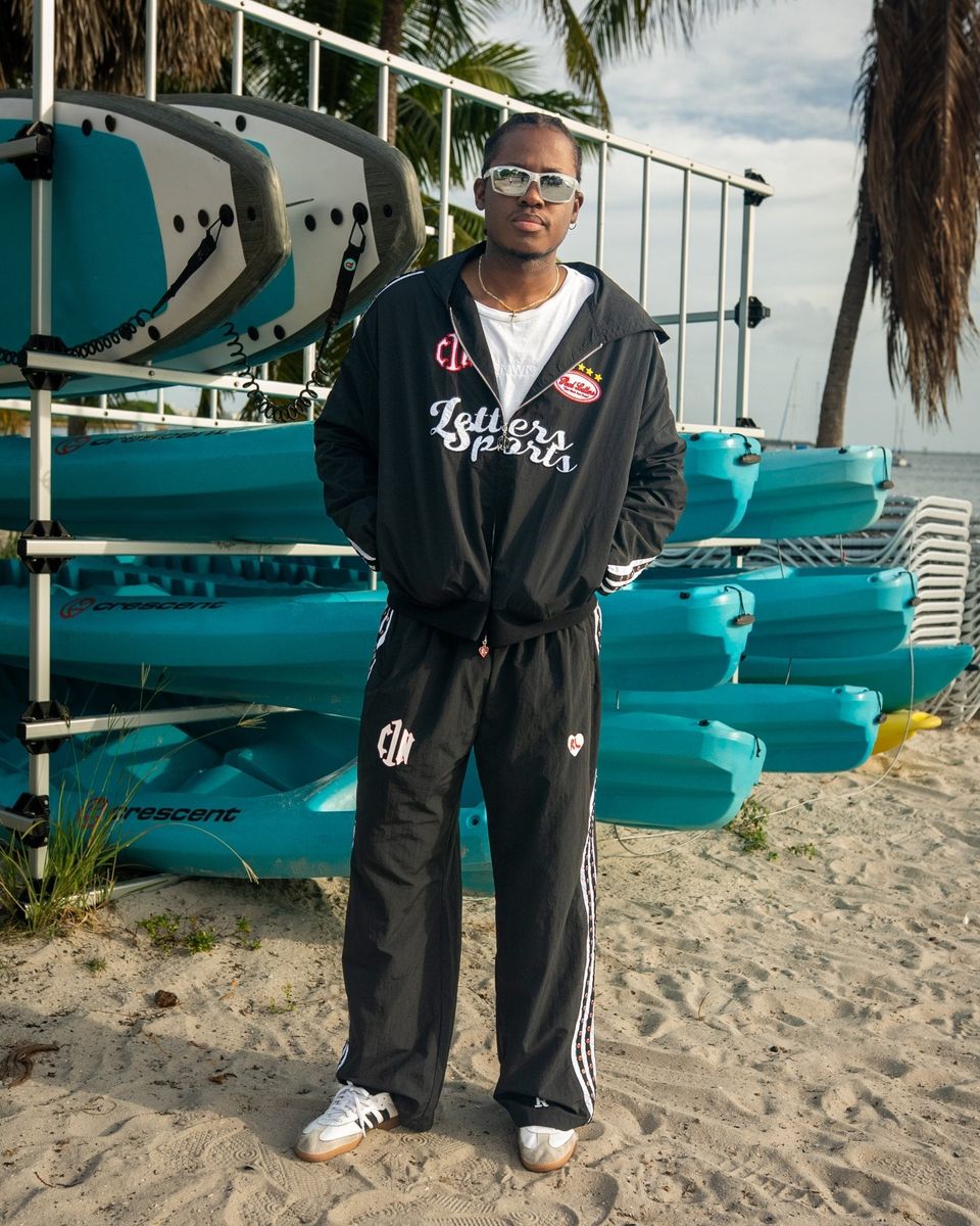 C1N x RL Zip Up - Black