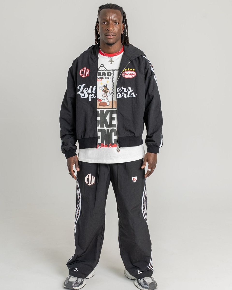 C1N x RL Zip Up - Black