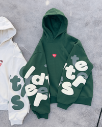 Copy Me Scattered Hoodie Green