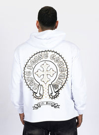 Left Point Hoodie White W25-1609