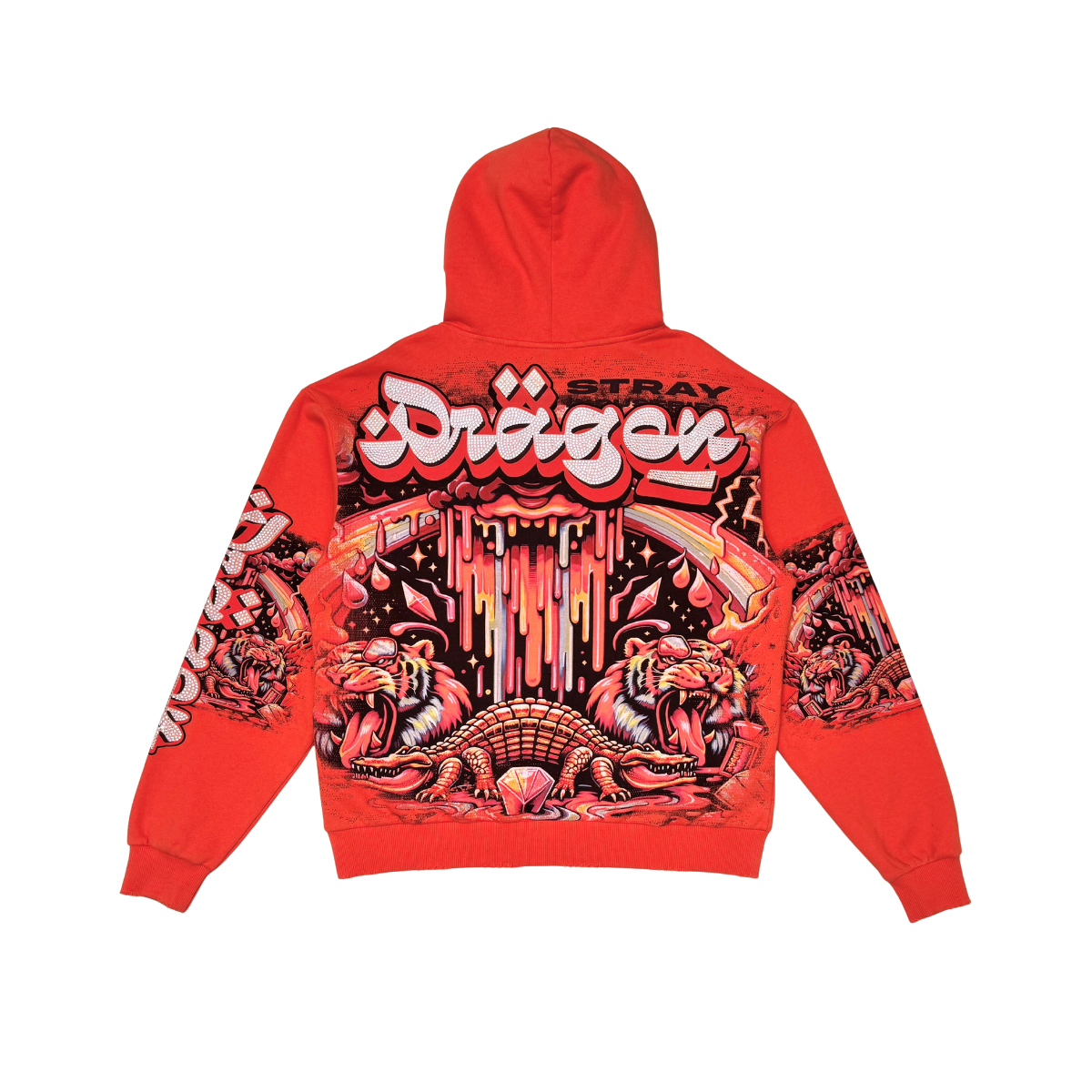 Dragon full zip hoodie ST1625-RUS