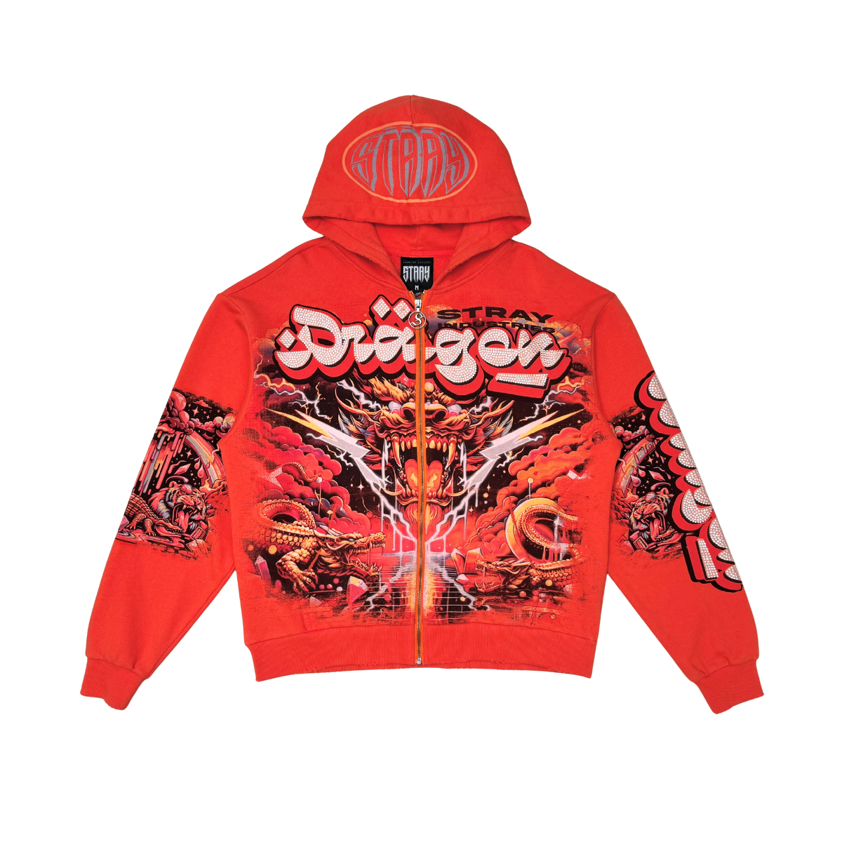 Dragon full zip hoodie ST1625-RUS