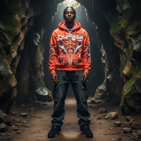 Dragon full zip hoodie ST1625-RUS