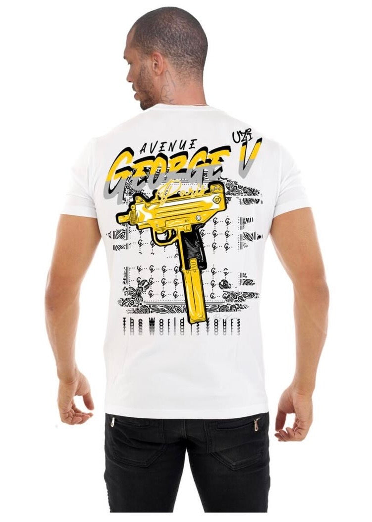 T-SHIRT GV PARIS WHITE