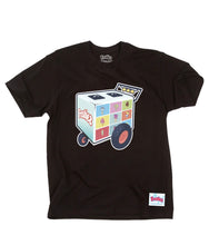 Load image into Gallery viewer, FROSTIEZ CART GRAPHIC T-SHIRT BLACK