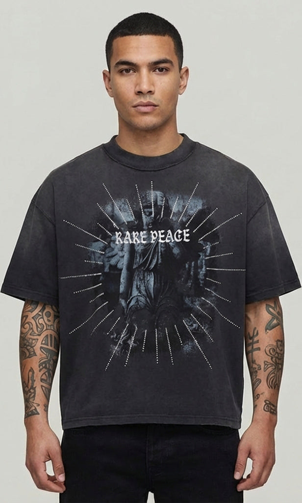 Rare peace its okay to cry Cropped Tee RT5031