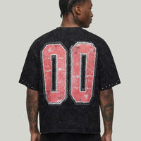 BKYS Double Zero Black Cropped Shirt - Urban Streetwear T1503