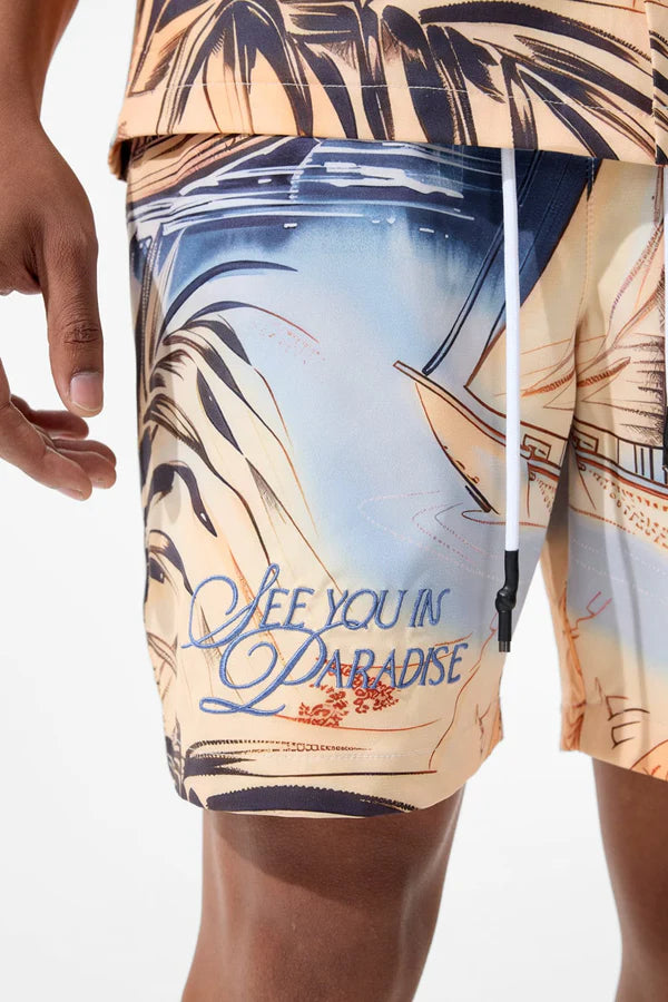 Retro - Wanderlust Party Shorts (Lauderdale)