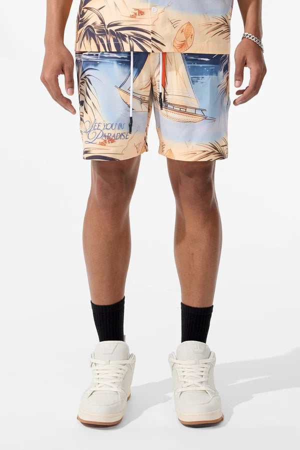 Retro - Wanderlust Party Shorts (Lauderdale)