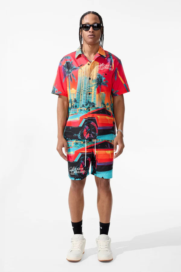 Wanderlust S/S Party SHIRT(Miami)