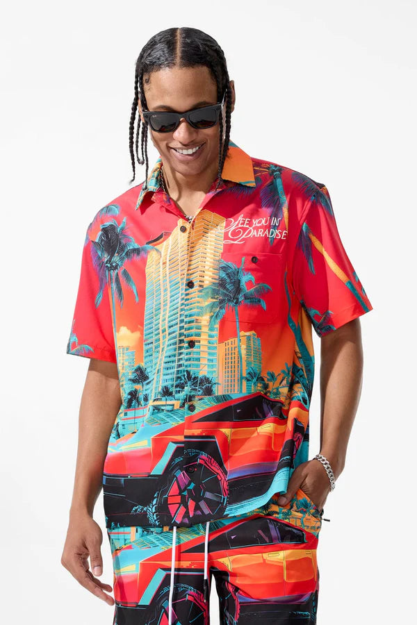 Wanderlust S/S Party SHIRT(Miami)