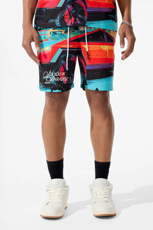 Retro - Wanderlust Party Shorts(Miami)