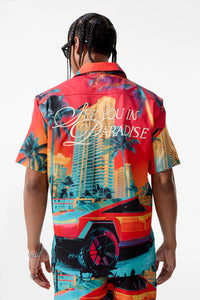 Wanderlust S/S Party SHIRT(Miami)