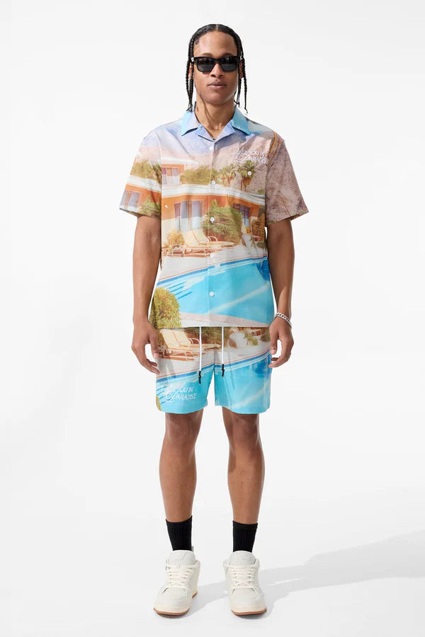 Wanderlust S/S Party Shirt (PALM SPRINGS)