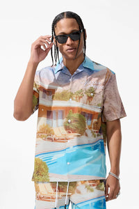Wanderlust S/S Party Shirt (PALM SPRINGS)