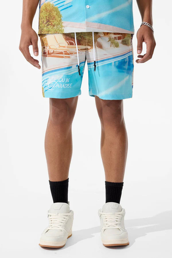 Retro - Wanderlust Party Shorts (Palm Springs)