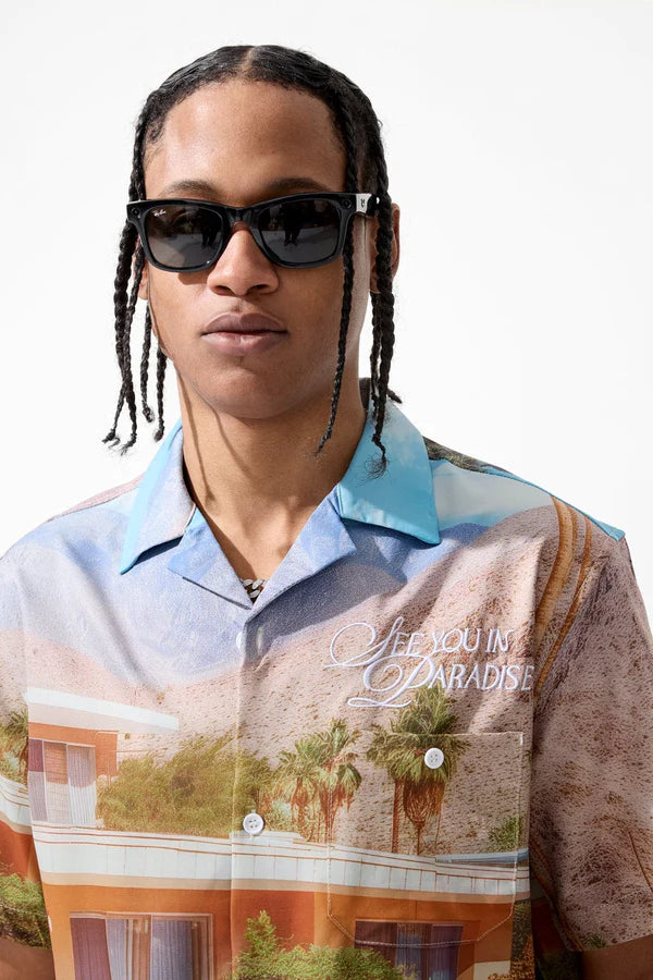 Wanderlust S/S Party Shirt (PALM SPRINGS)