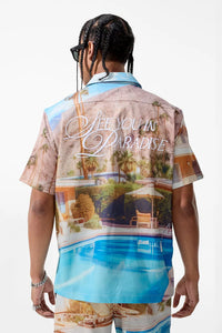 Wanderlust S/S Party Shirt (PALM SPRINGS)