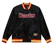 Load image into Gallery viewer, NBA SLAP STICKER REVERSIBLE
JACKET HAWKS