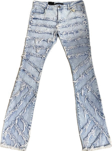 MEN’S CLOUD 9 STACKED FIT ICE BLUE JEANS