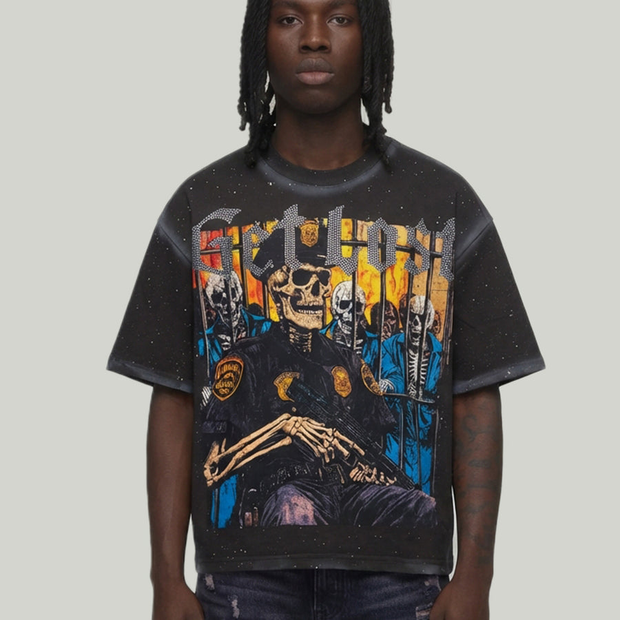 Get lost Charcoal Grey T1391